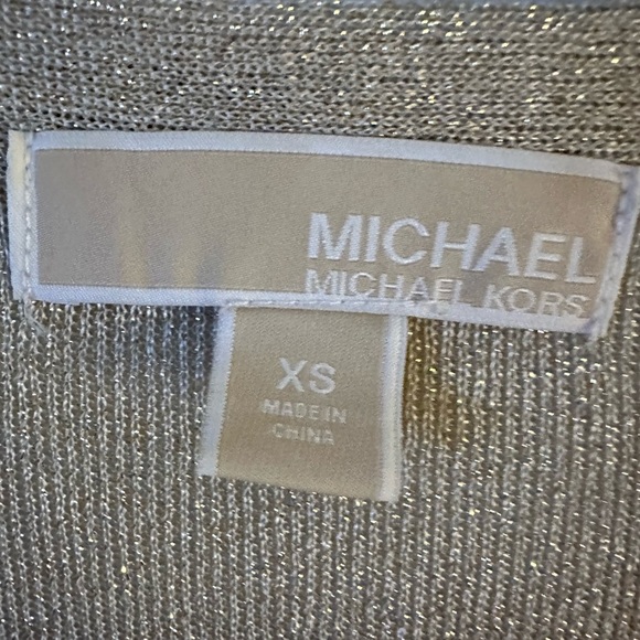 Michael Kors Gold Cardigan - Picture 3 of 6